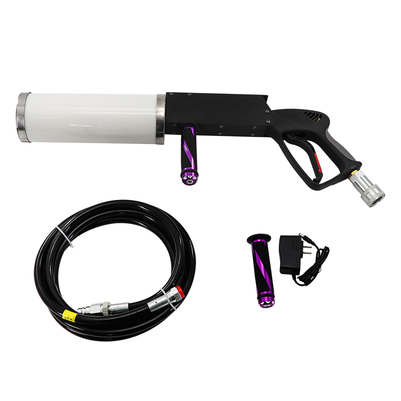 Professional Stage Effect Handheld Disco DJ Equipment Jet LED CO2 Gun for Hotel Use